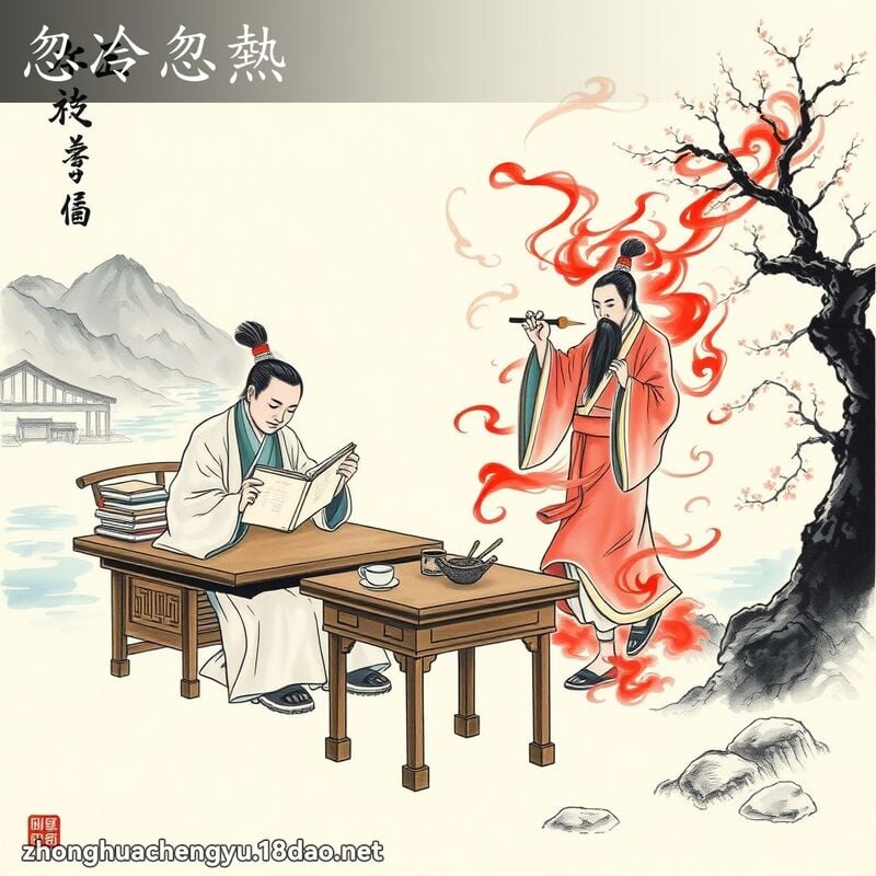 忽冷忽热 配图