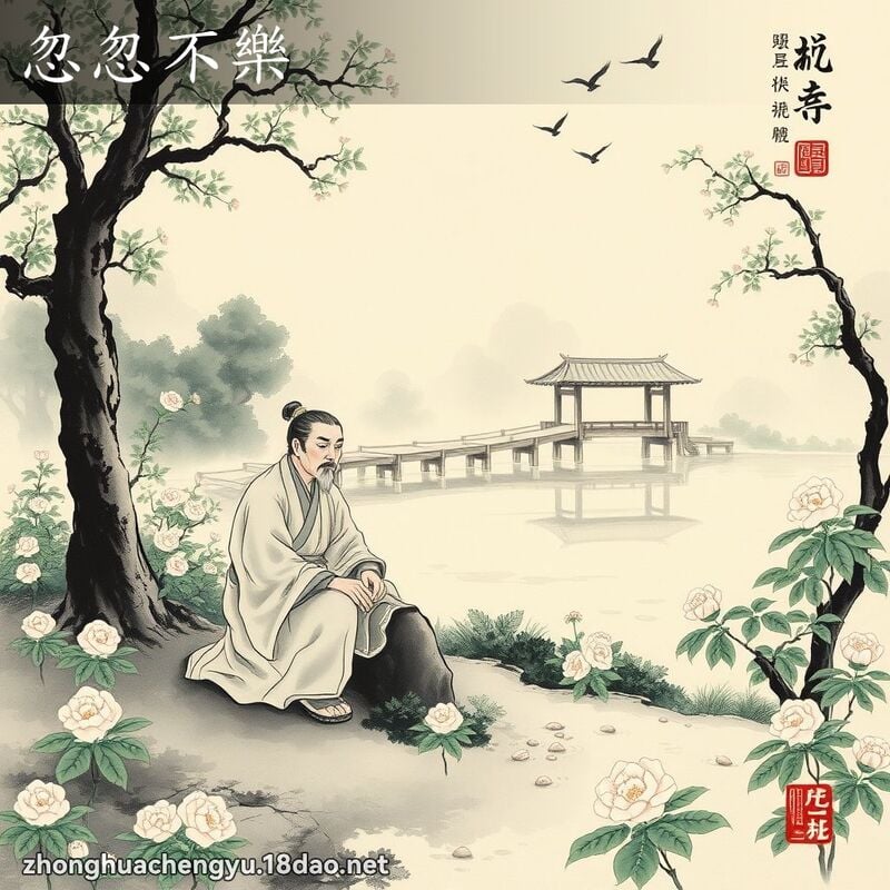 忽忽不乐 配图