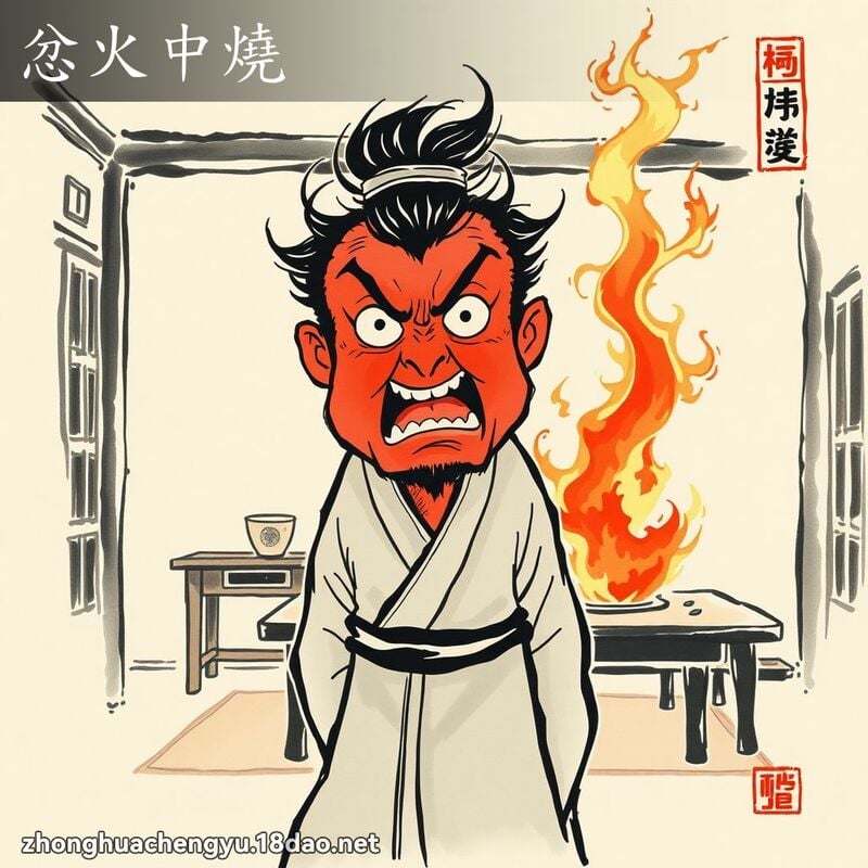 忿火中烧 配图