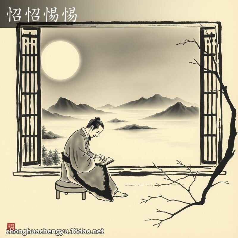 怊怊惕惕 配图