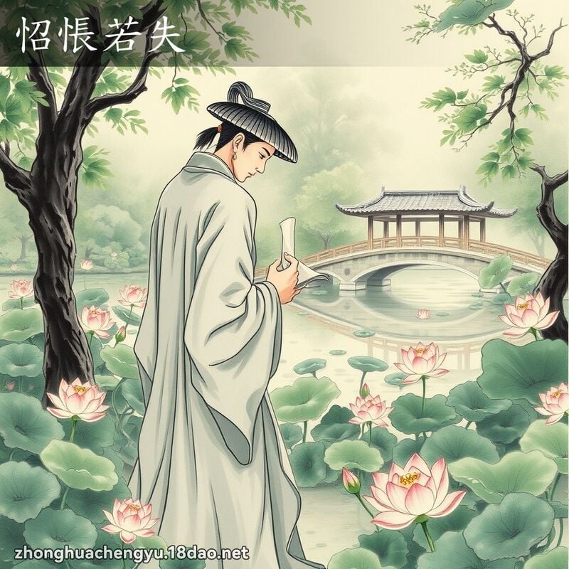 怊悵若失 配图
