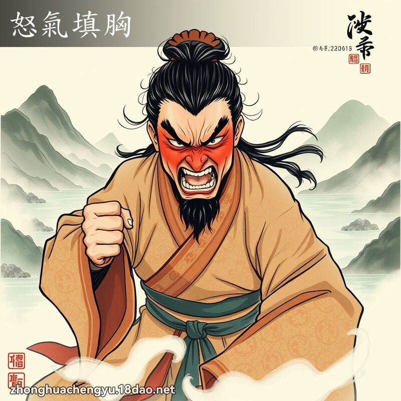 怒气填胸 配图