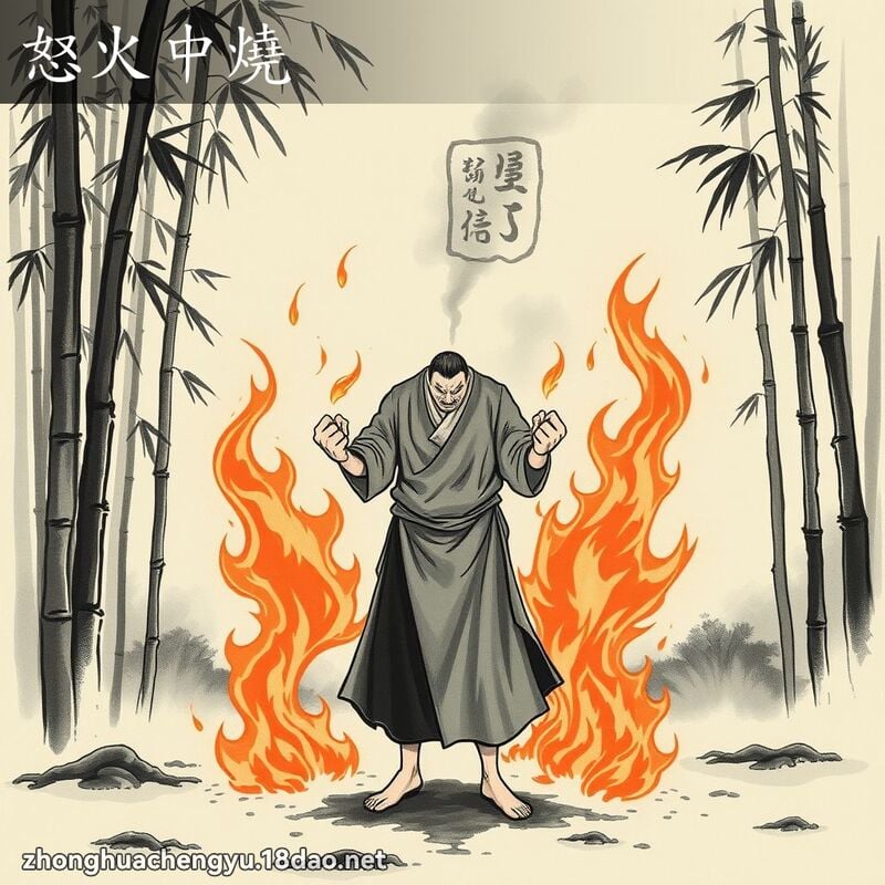 怒火中烧 配图