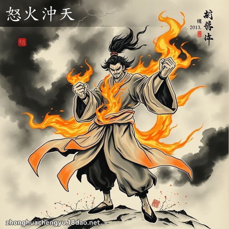 怒火冲天 配图