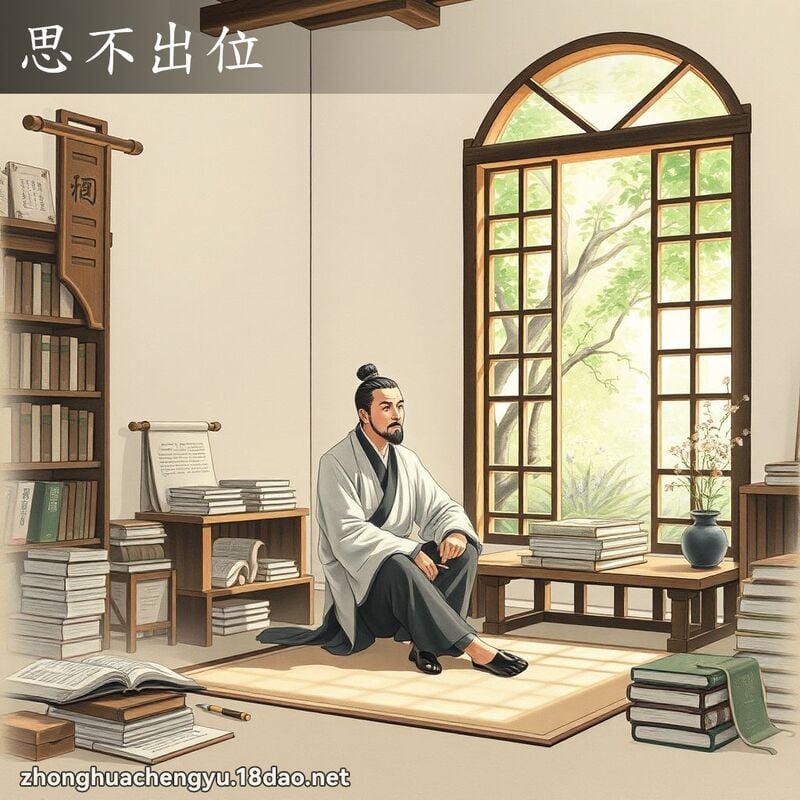 思不出位 配图