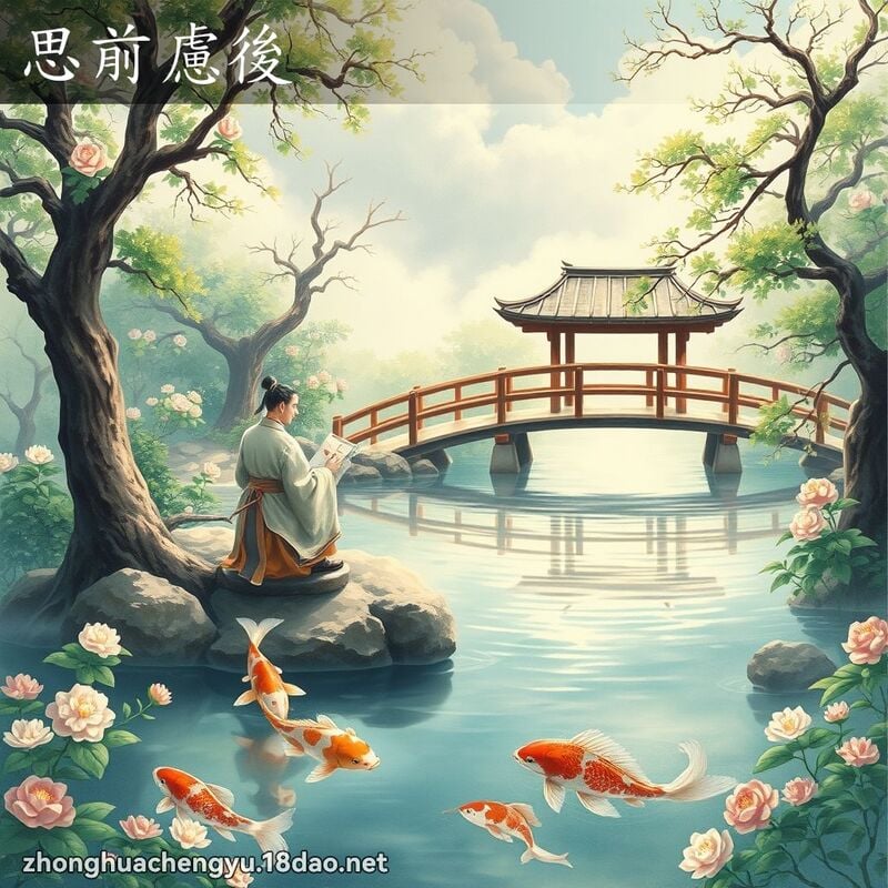 思前虑后 配图