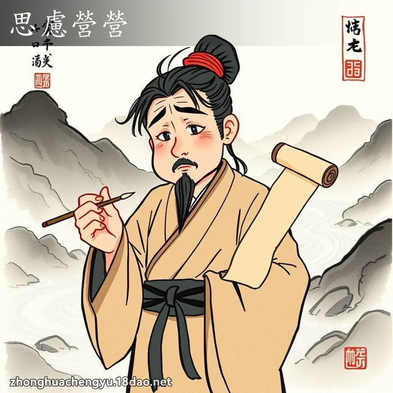 思虑营营 配图
