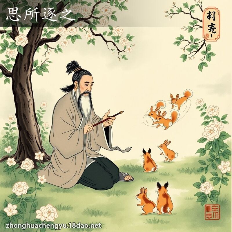 思所逐之 配图