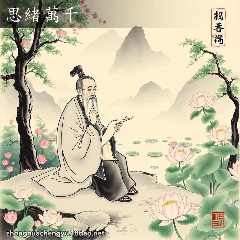 思绪万千 配图