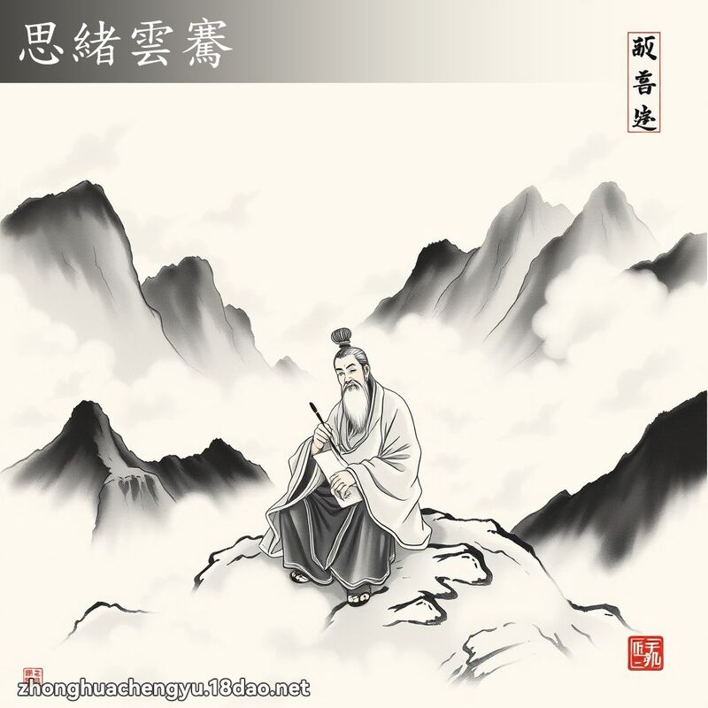 思绪云騫 配图