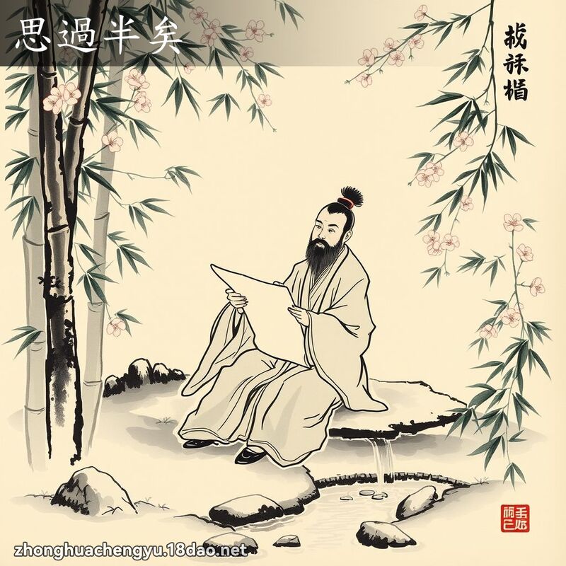 思过半矣 配图