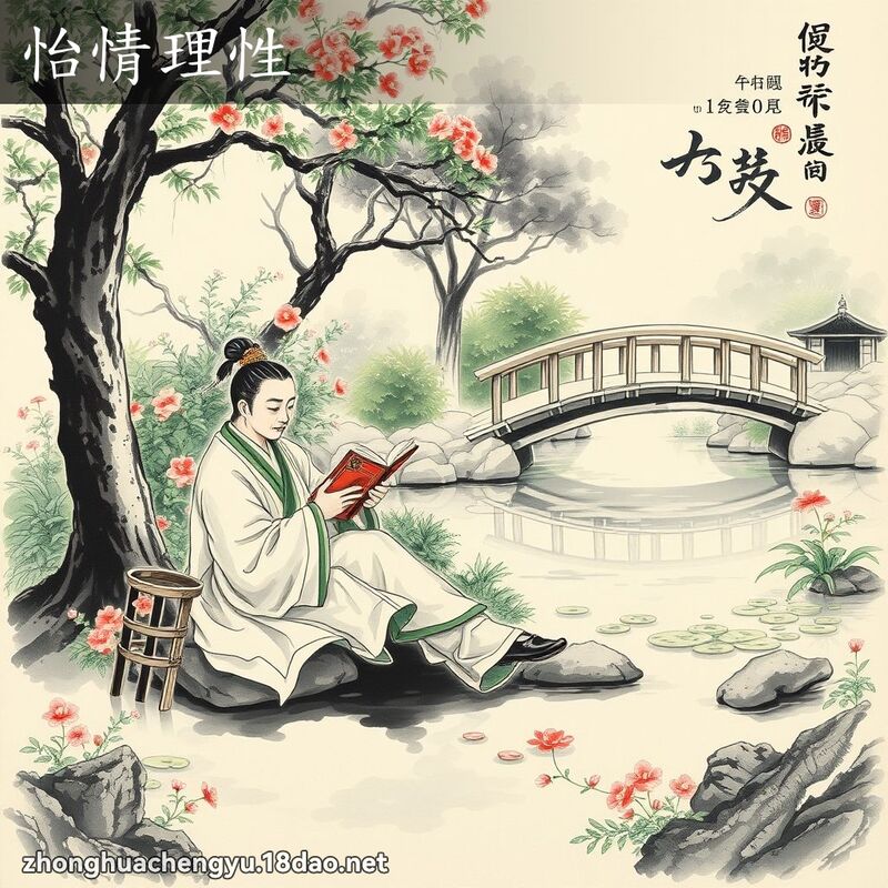 怡情理性 配图