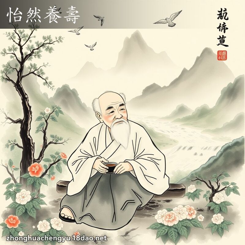 怡然养寿 配图
