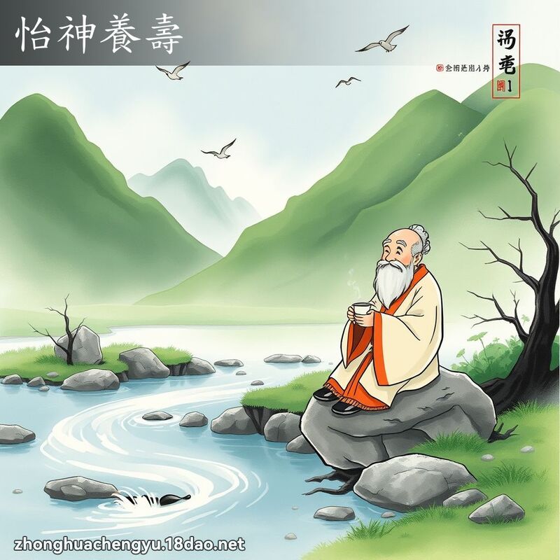 怡神养寿 配图