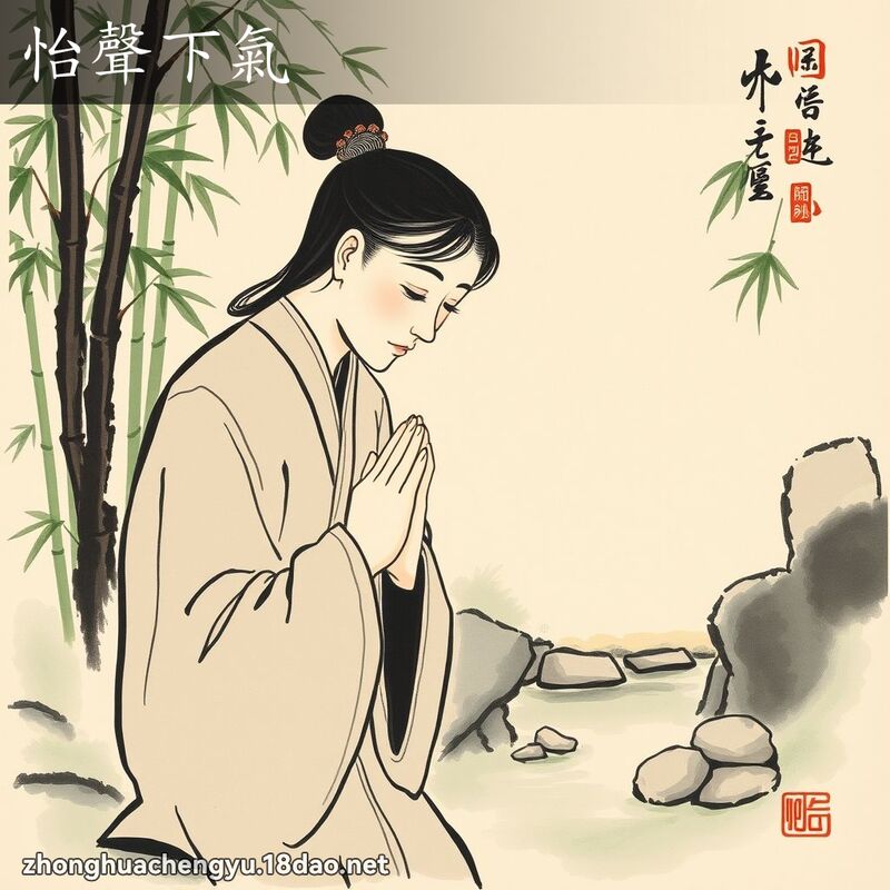 怡声下气 配图
