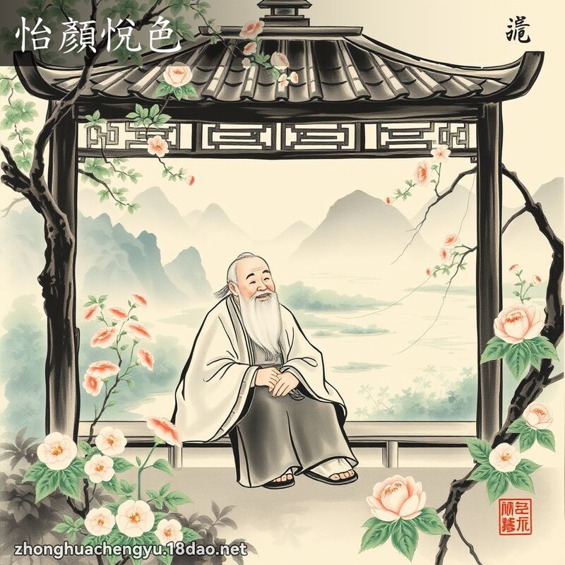 怡顏悦色 配图