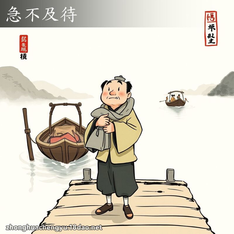 急不及待 配图