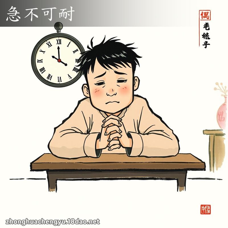急不可耐 配图
