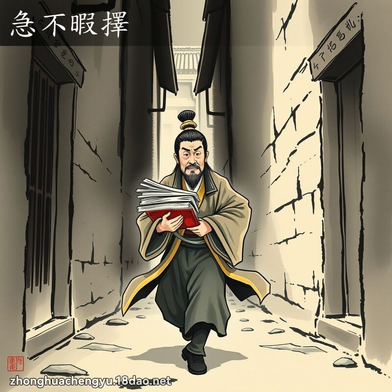 急不暇择 配图