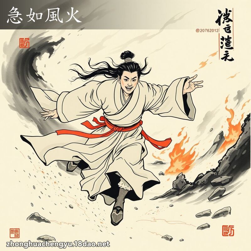 急如风火 配图