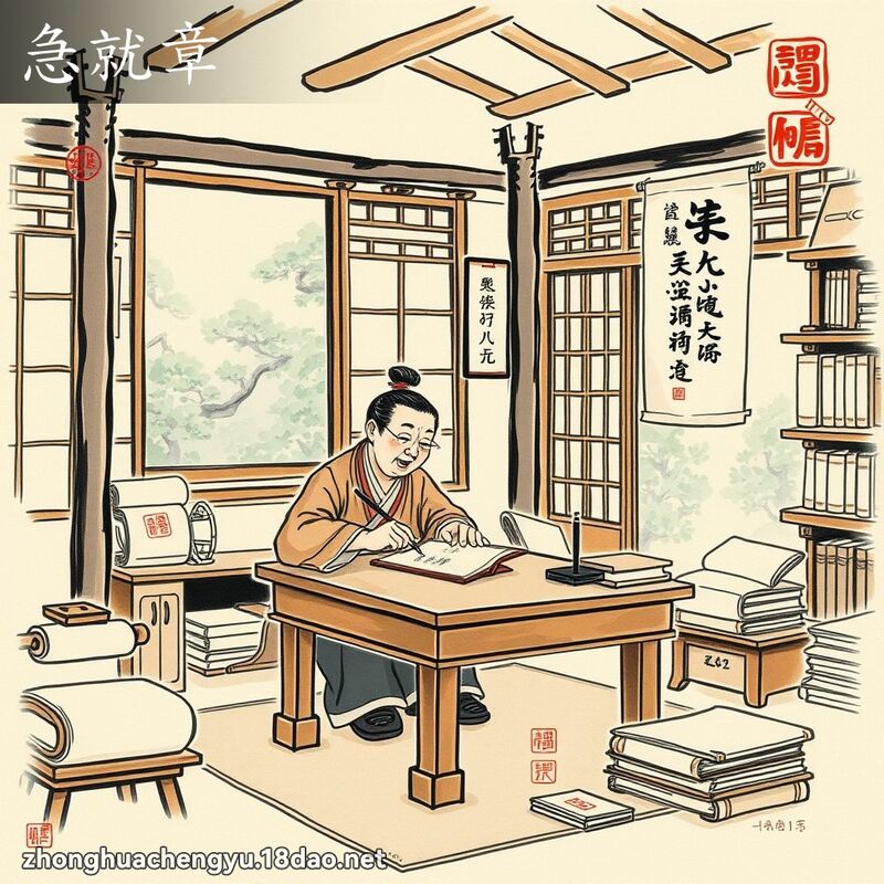 急就章 - 中華成語配圖