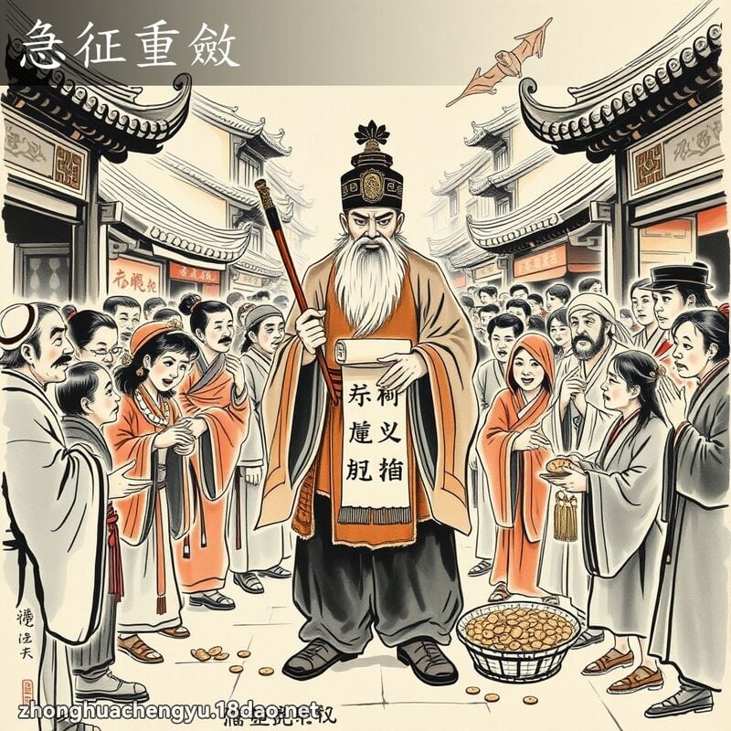 急征重敛 配图