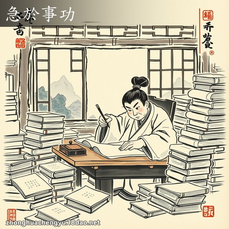 急於事功 配图