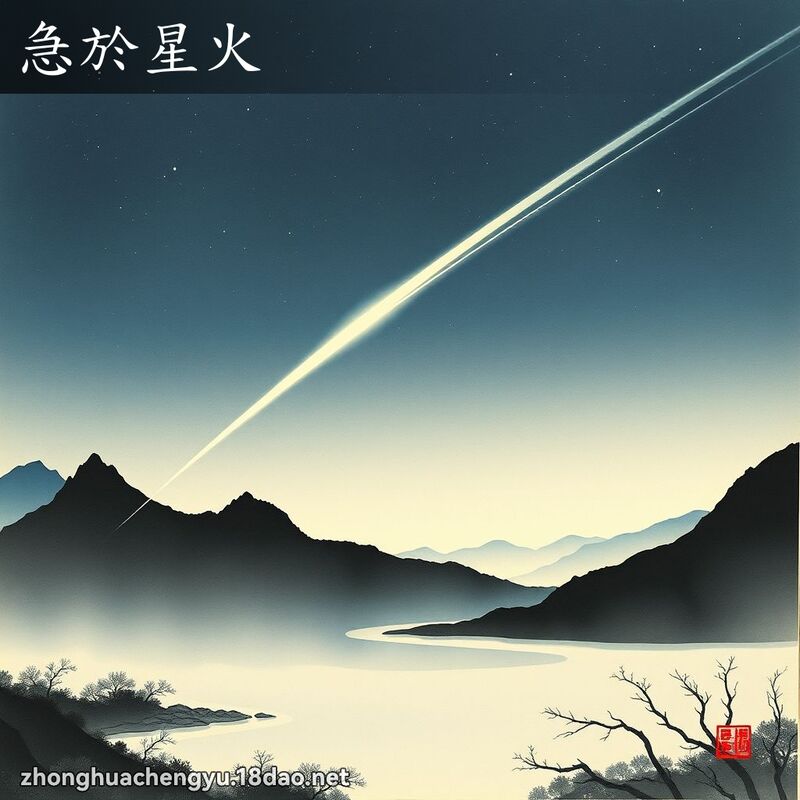 急於星火 配图