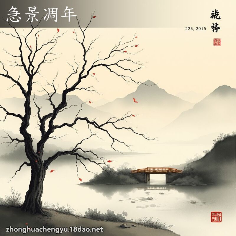 急景凋年 配图
