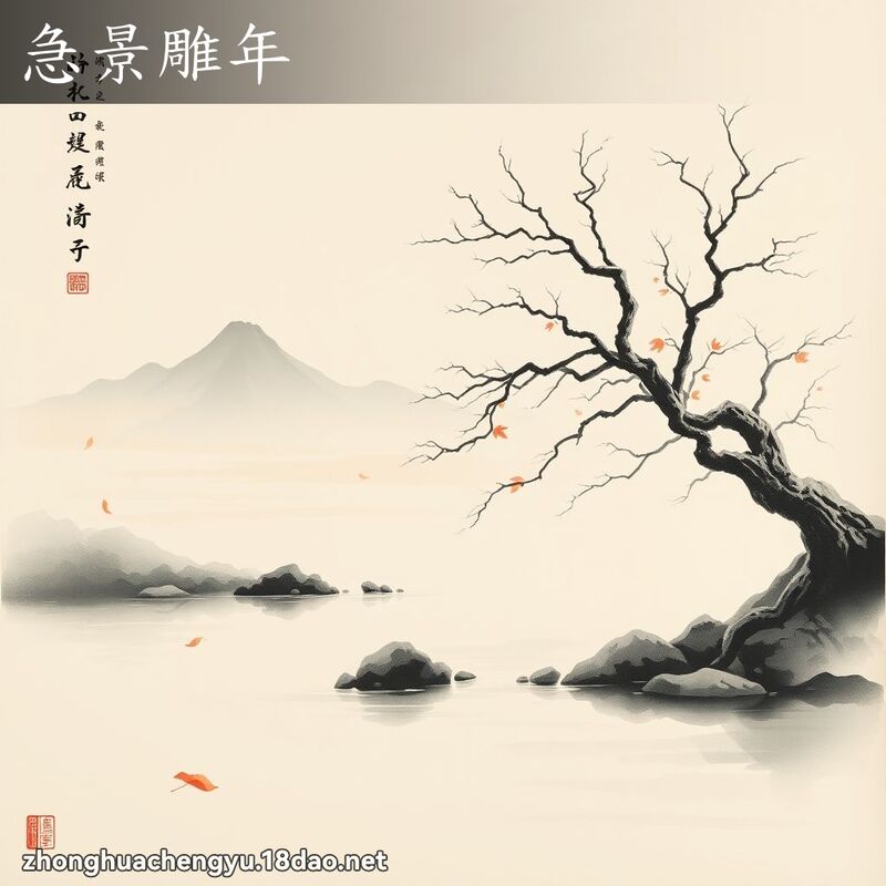 急景雕年 配图
