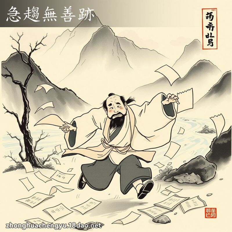 急趋无善跡 配图