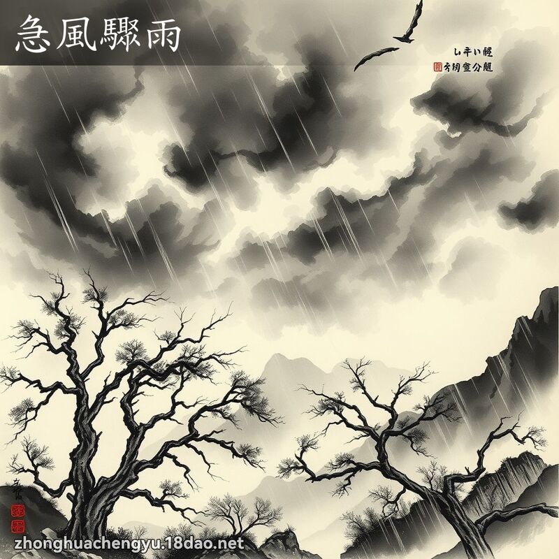 急风骤雨 配图