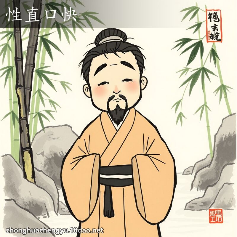 性直口快 配图