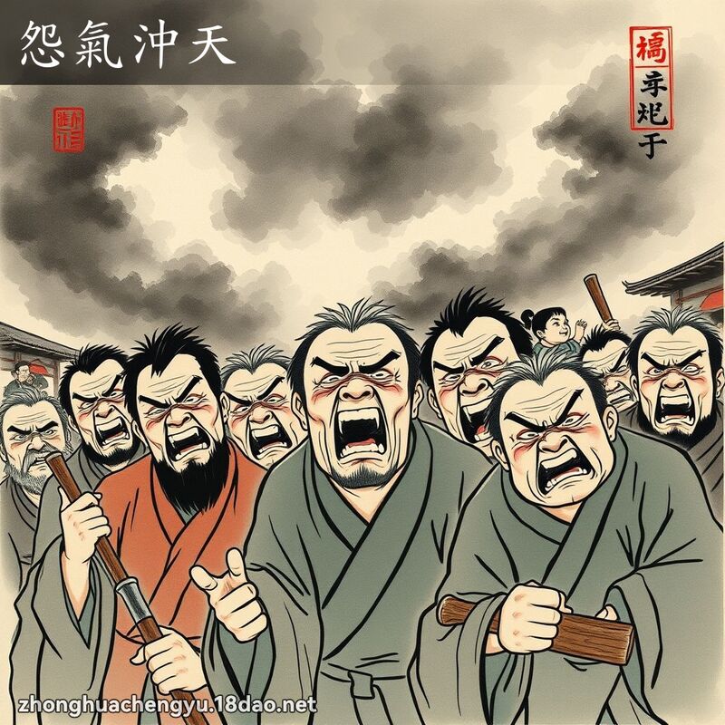 怨氣沖天 配图