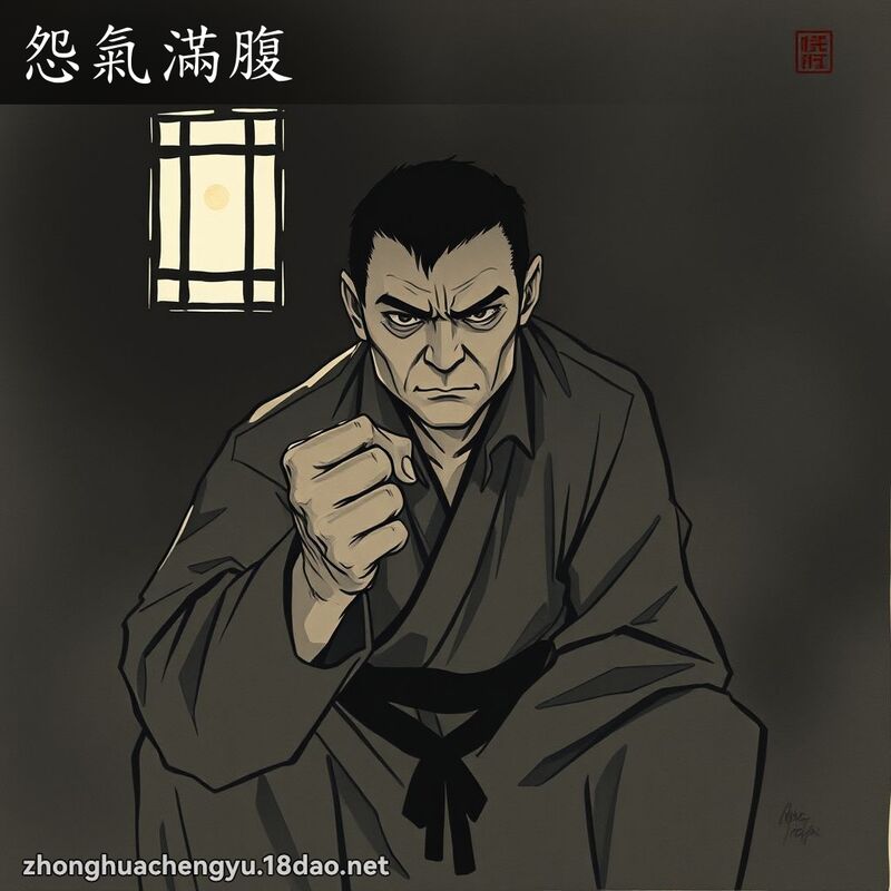 怨氣滿腹 配图