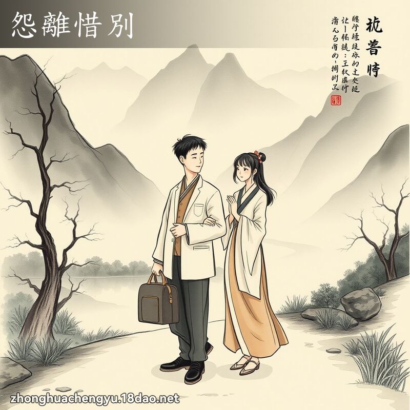 怨離惜別 - 中華成語配圖