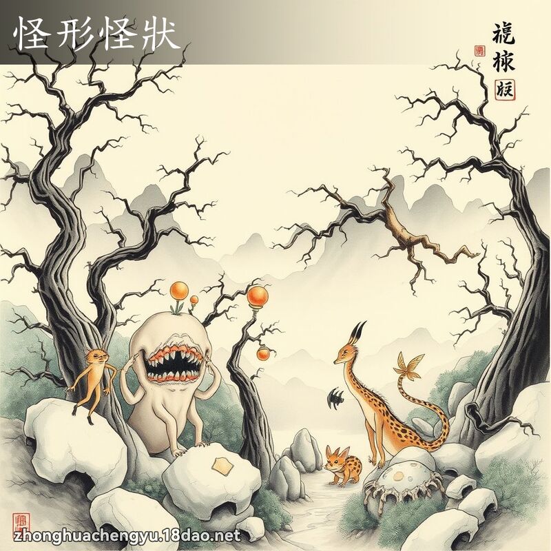 怪形怪狀 配图