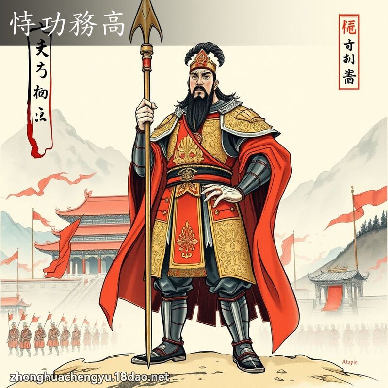 恃功務高 配图