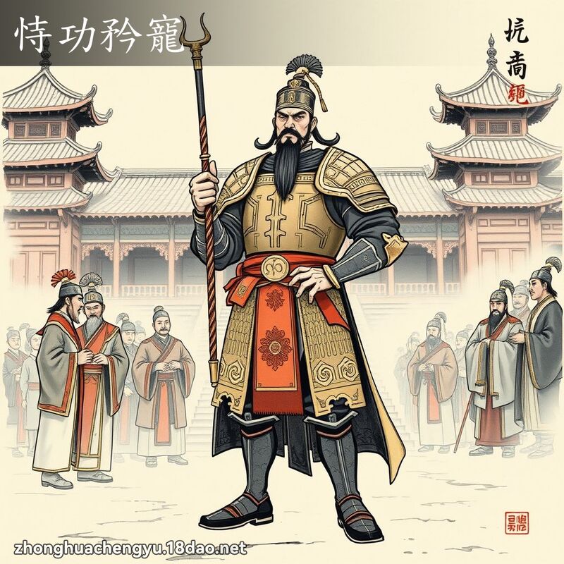 恃功矜寵 配图
