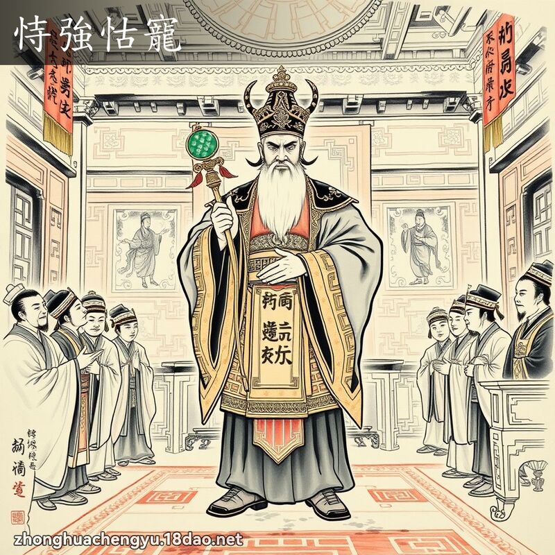 恃強怙寵 配图