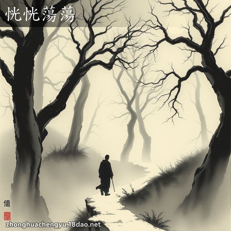 恍恍蕩蕩 配图