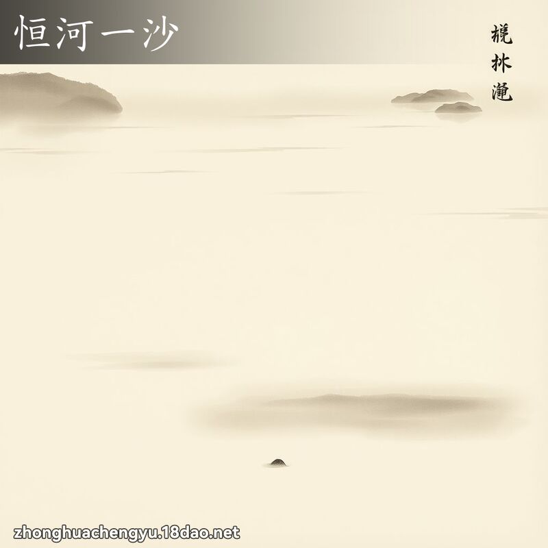 恒河一沙 配图