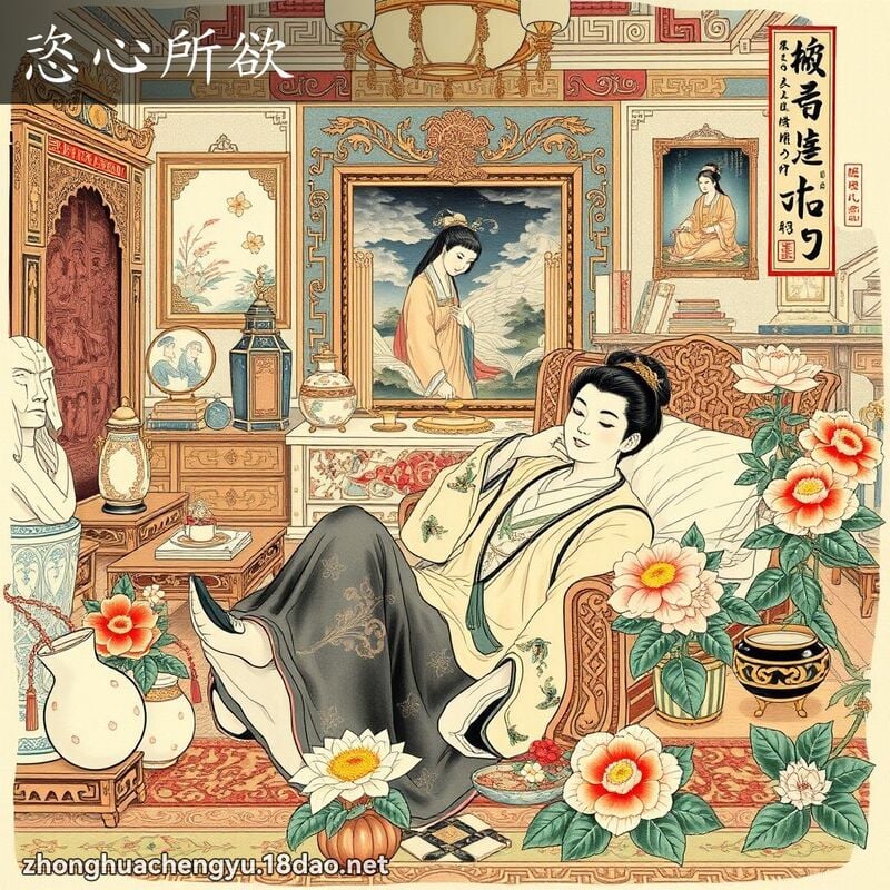 恣心所欲 配图