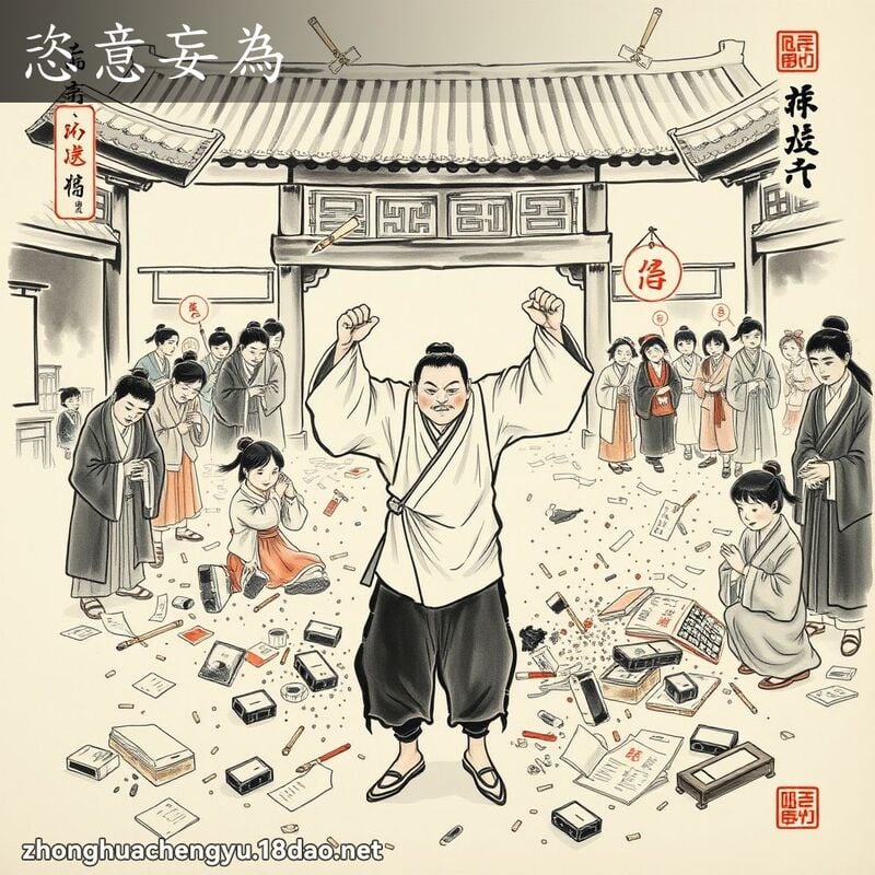 恣意妄為 配图