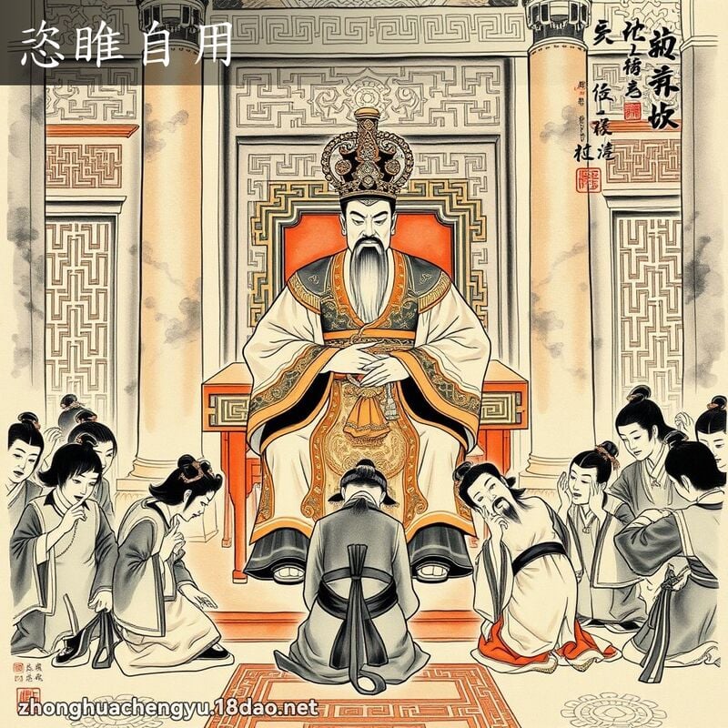 恣睢自用 配图