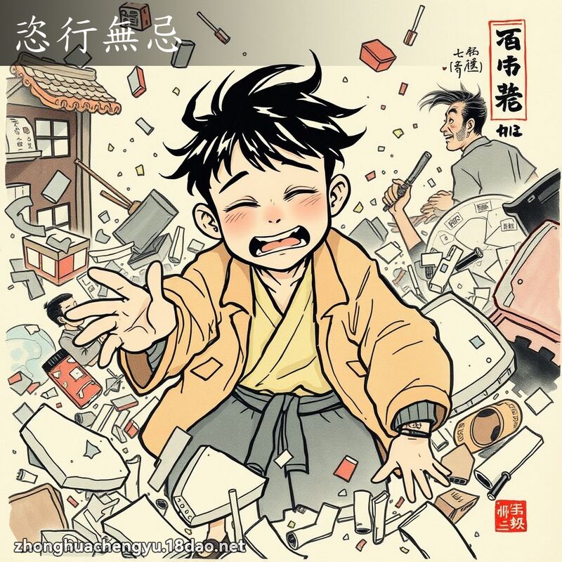 恣行無忌 配图