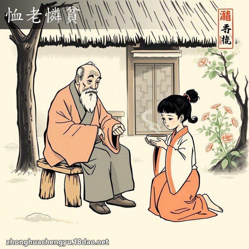 恤老憐貧 配图