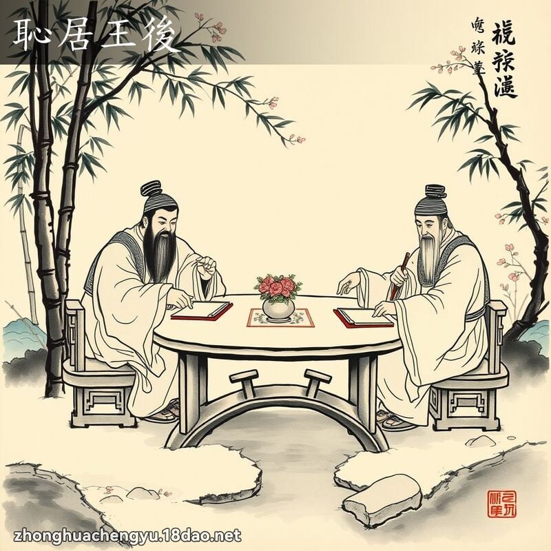 恥居王後 配图