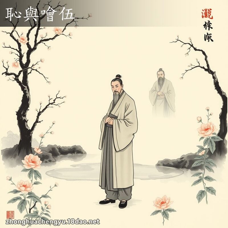 恥與噲伍 配图