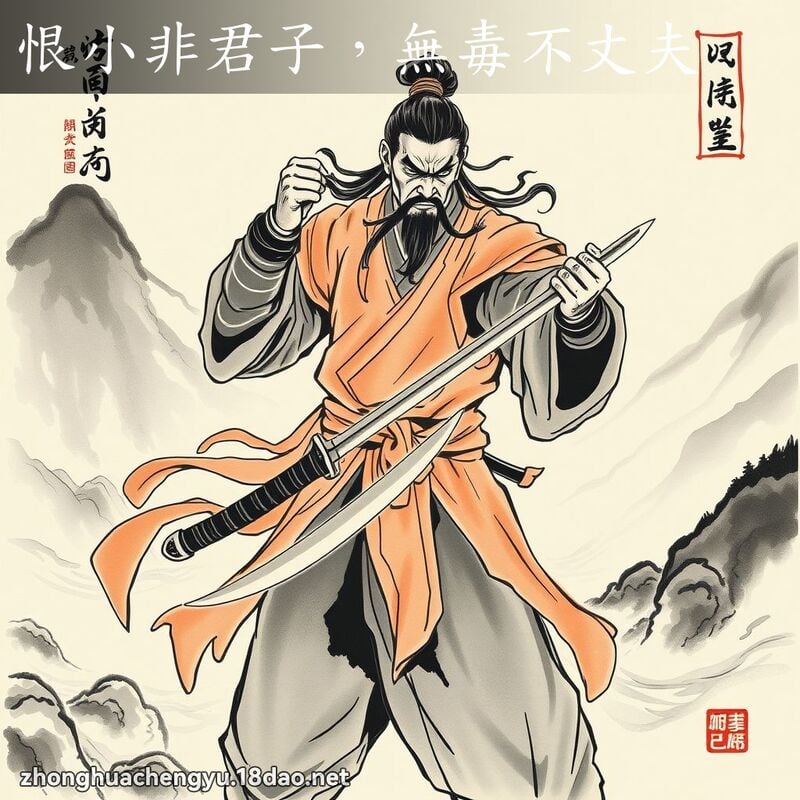 恨小非君子,無毒不丈夫 配图